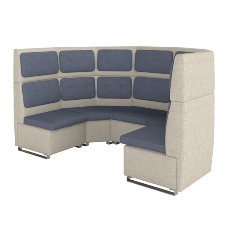 Pod Open Upholstered 5 Seater Pod